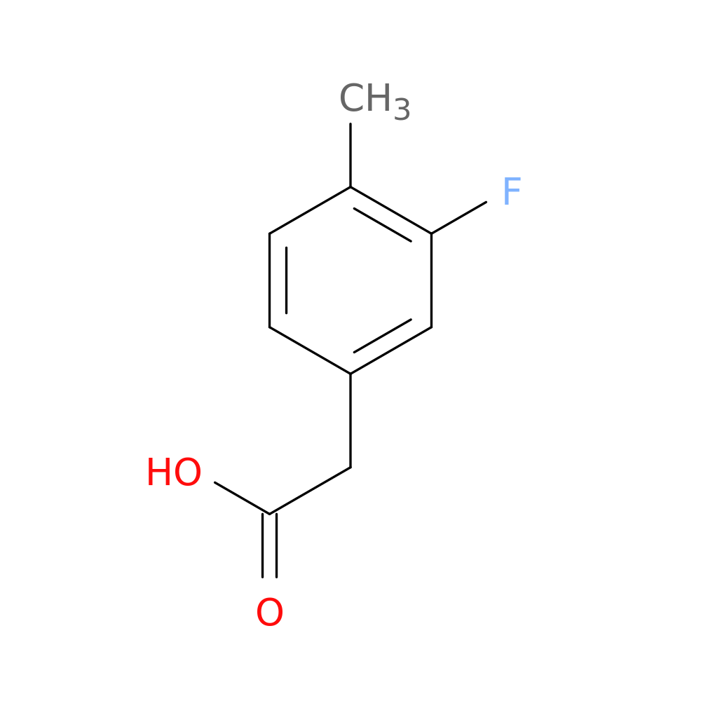 2-(3-Fluoro-4-methylphenyl)acetic acid