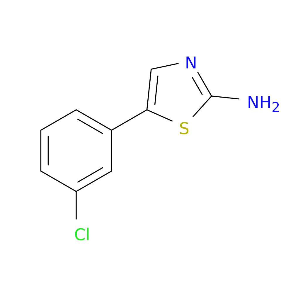5-(3-chlorophenyl)-1,3-thiazol-2-amine