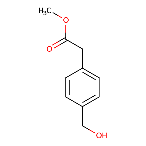 Benzeneacetic acid, 4-(hydroxymethyl)-, methyl ester