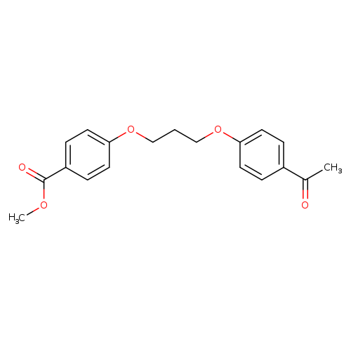 Methyl 4-(3-(4-acetylphenoxy)propoxy)benzoate