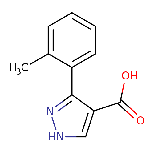 3-(o-tolyl)-1H-Pyrazole-4-carboxylic acid