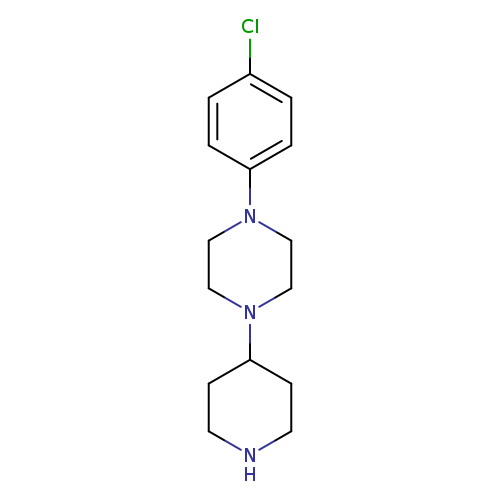 1-(4-chlorophenyl)-4-(piperidin-4-yl)piperazine