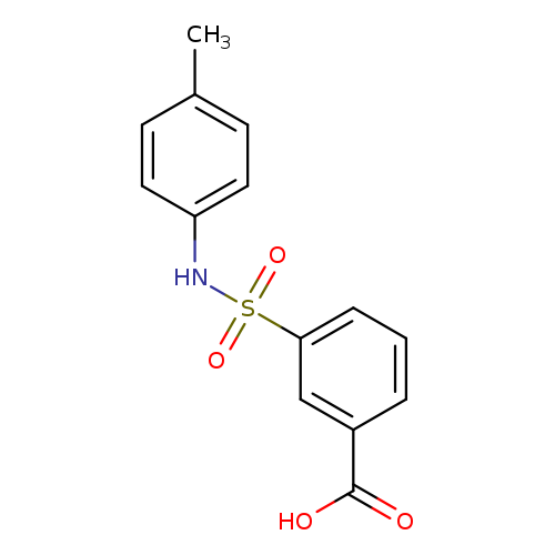 3-[(4-methylphenyl)sulfamoyl]benzoic acid