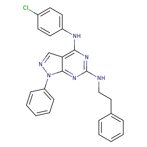 N4-(4-chlorophenyl)-1-phenyl-N6-(2-phenylethyl)-1H-pyrazolo[3,4-d]pyrimidine-4,6-diamine