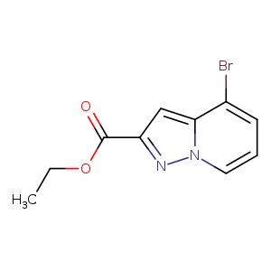 Pyrazolo[1,5-a]pyridine-2-carboxylic acid, 4-bromo-, ethyl ester