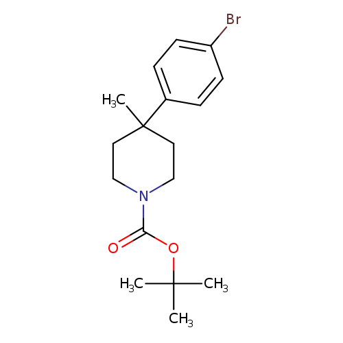 tert-butyl 4-(4-bromophenyl)-4-methylpiperidine-1-carboxylate