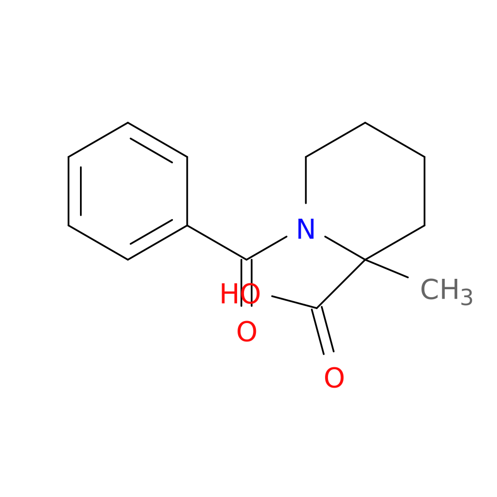 1-Benzoyl-2-methylpiperidine-2-carboxylic acid
