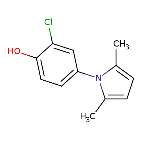 2-Chloro-4-(2,5-dimethyl-1H-pyrrol-1-yl)phenol