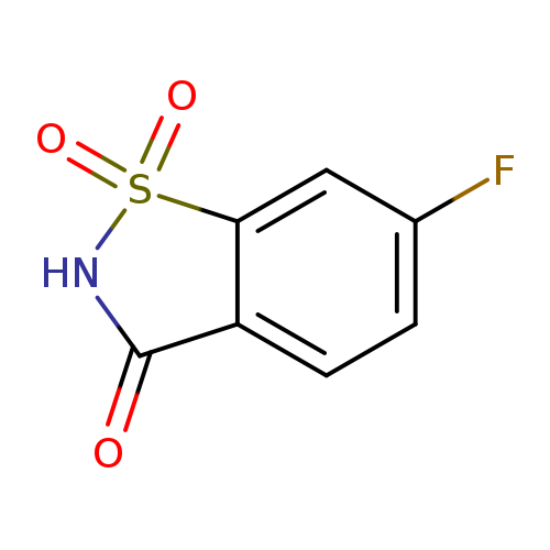 6-fluoro-2,3-dihydro-1,2-benzothiazole-1,1,3-trione