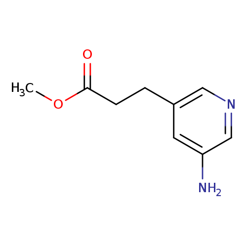 Methyl 3-(5-aminopyridin-3-yl)propanoate
