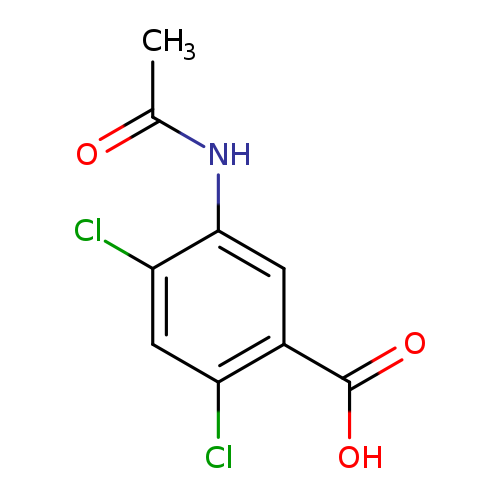 5-(acetylamino)-2,4-dichlorobenzoic acid