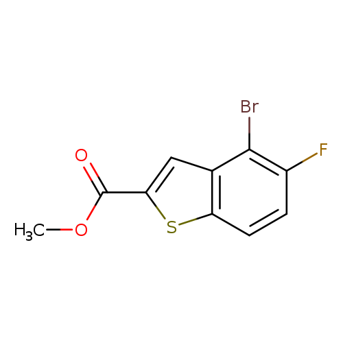 methyl 4-bromo-5-fluoro-1-benzothiophene-2-carboxylate