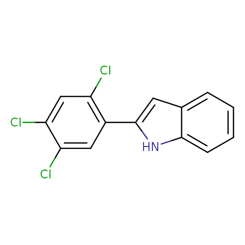 2-(2,4,5-Trichlorophenyl)-1h-indole
