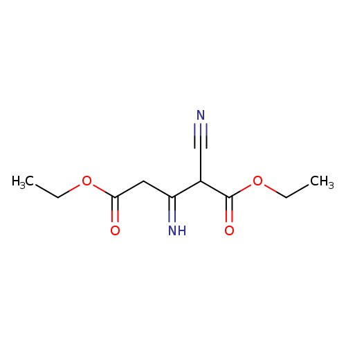 Pentanedioic acid,2-cyano-3-imino-, 1,5-diethyl ester