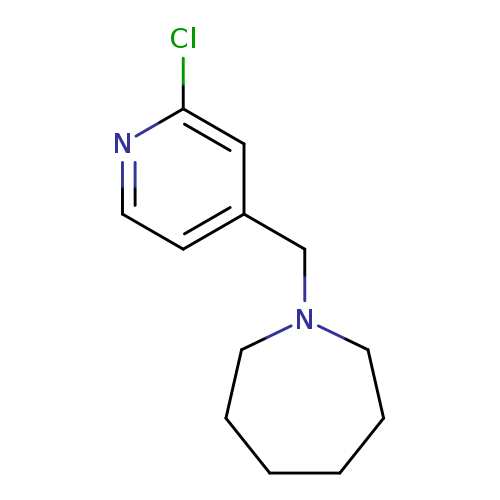 1-[(2-Chloropyridin-4-yl)methyl]azepane