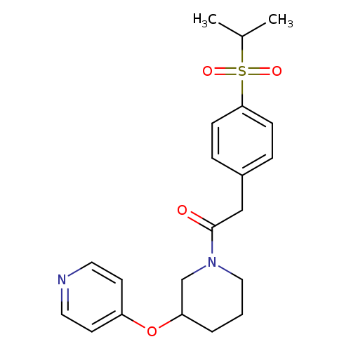 2-[4-(propane-2-sulfonyl)phenyl]-1-[3-(pyridin-4-yloxy)piperidin-1-yl]ethan-1-one