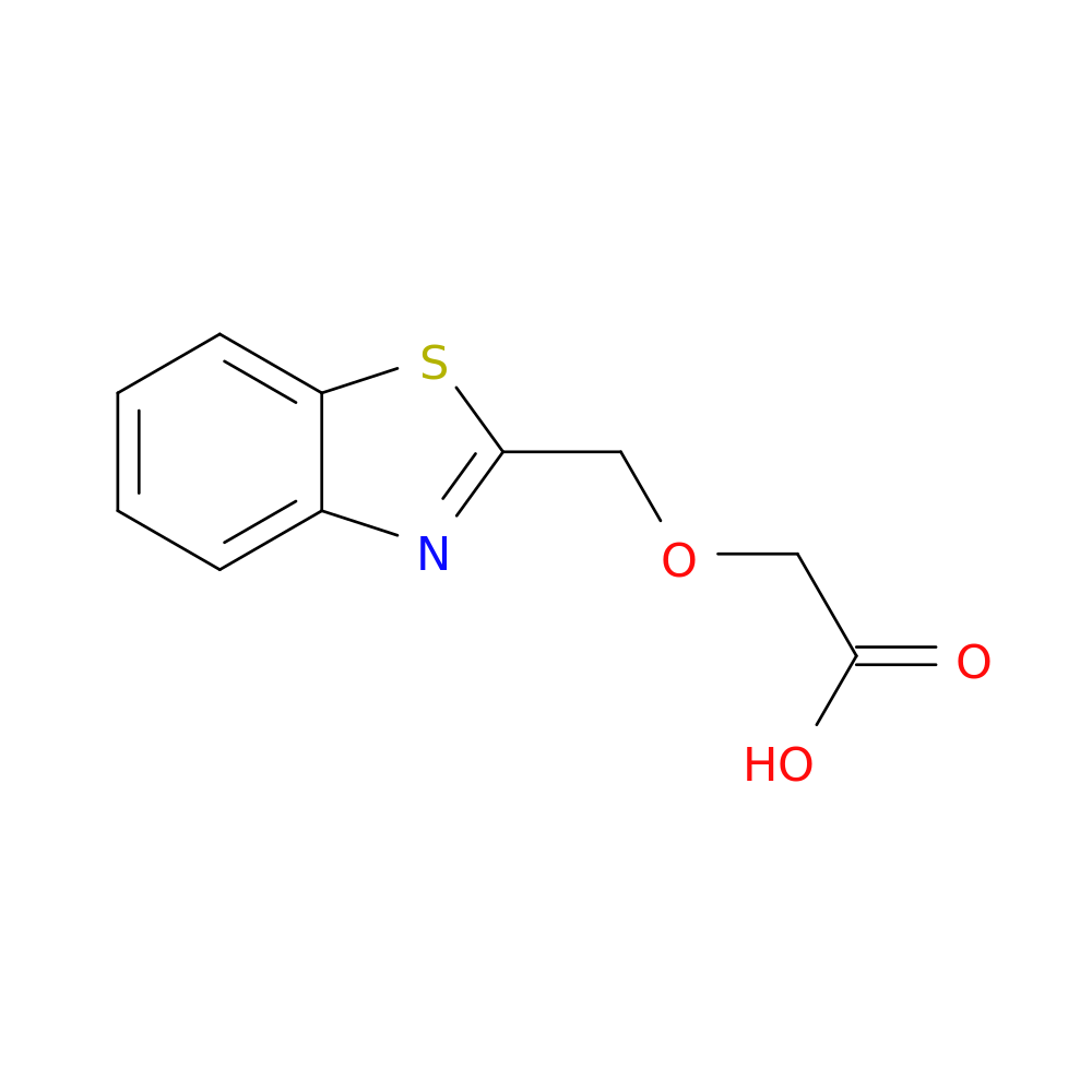 (1,3-Benzothiazol-2-ylmethoxy)acetic acid