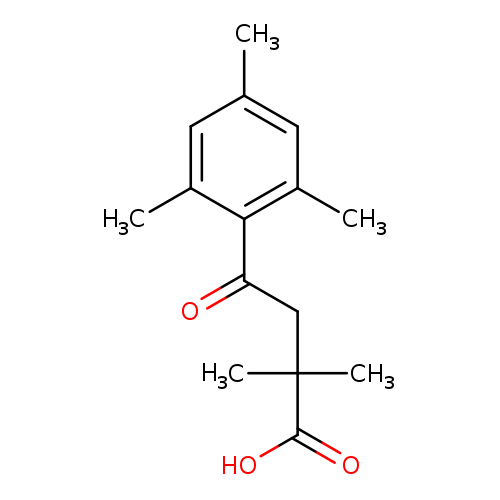 2,2-Dimethyl-4-oxo-4-(2,4,6-trimethylphenyl)butyric acid