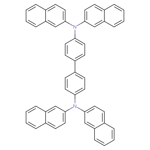 N,N,N',N'-Tetra(2-naphthalenyl)(1,1'-biphenyl)-4,4'-diamine
