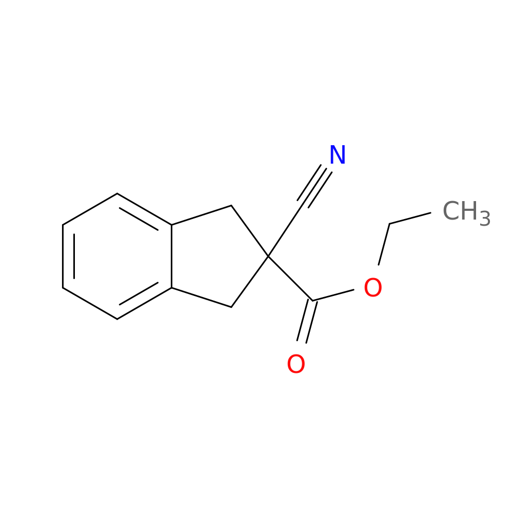 Ethyl 2-cyano-1,3-dihydroindene-2-carboxylate