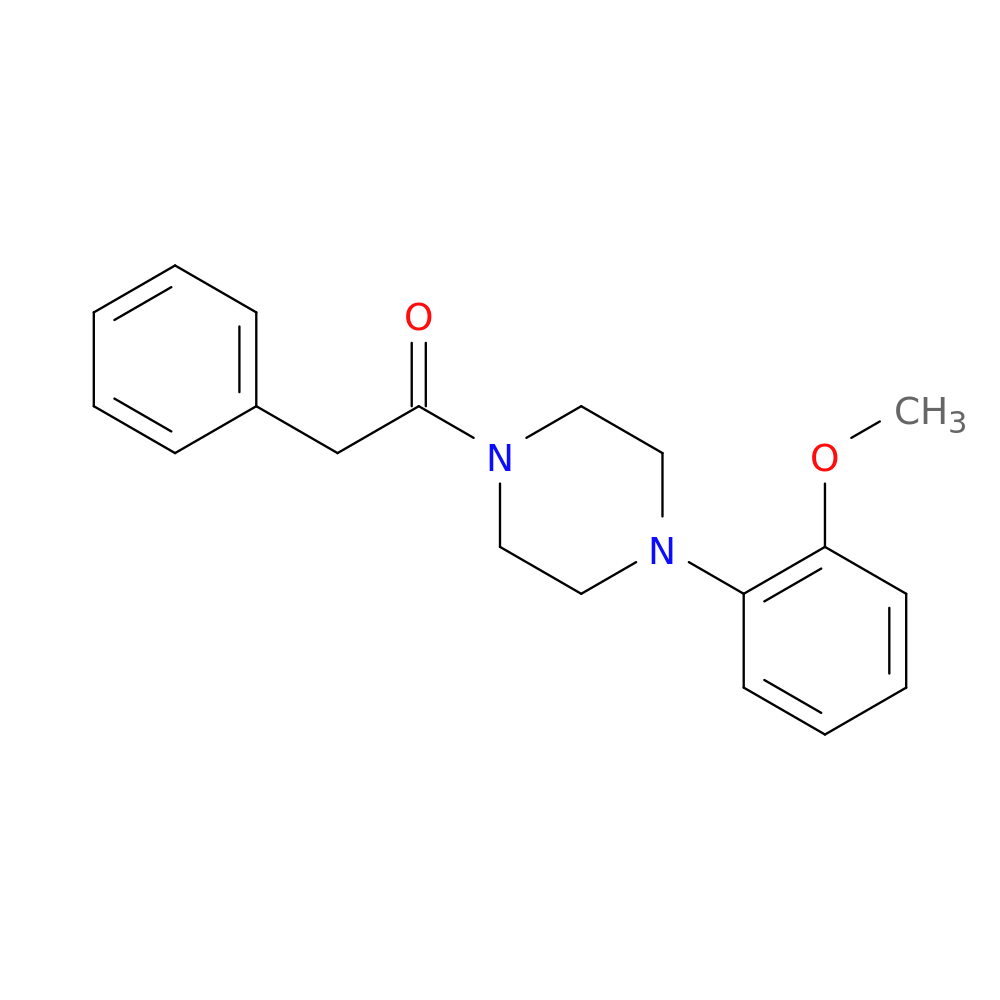 1-(4-(2-Methoxyphenyl)piperazin-1-yl)-2-phenylethanone