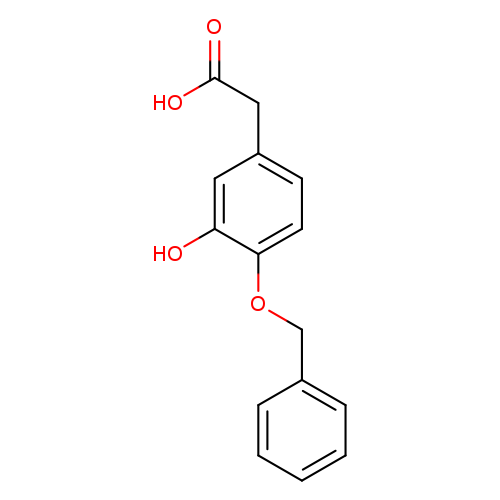 Benzeneacetic acid, 3-hydroxy-4-(phenylmethoxy)-