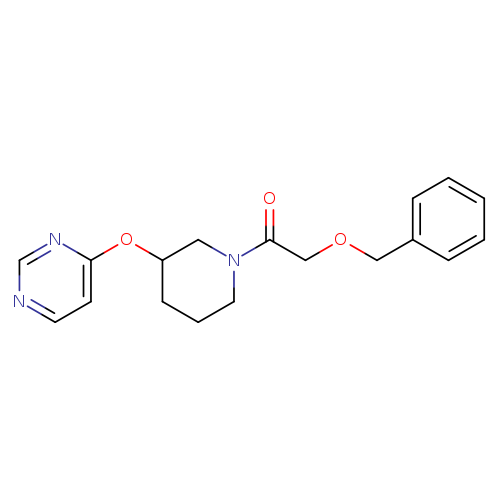 2-(benzyloxy)-1-[3-(pyrimidin-4-yloxy)piperidin-1-yl]ethan-1-one