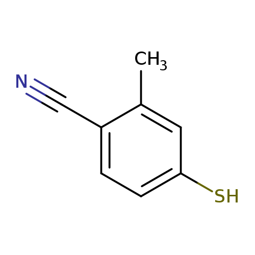 2-methyl-4-sulfanylbenzonitrile