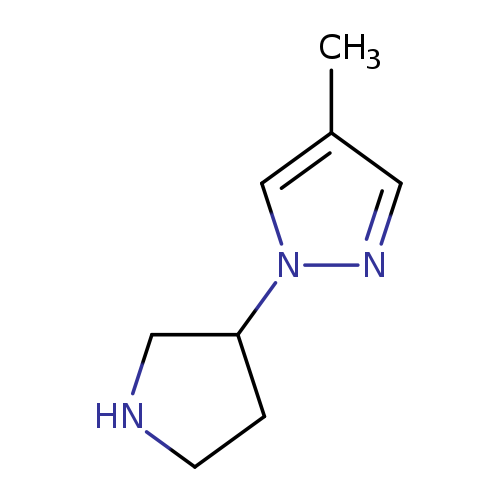 4-Methyl-1-(pyrrolidin-3-yl)-1h-pyrazole