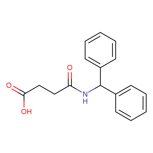 4-(Benzhydrylamino)-4-oxobutanoic acid