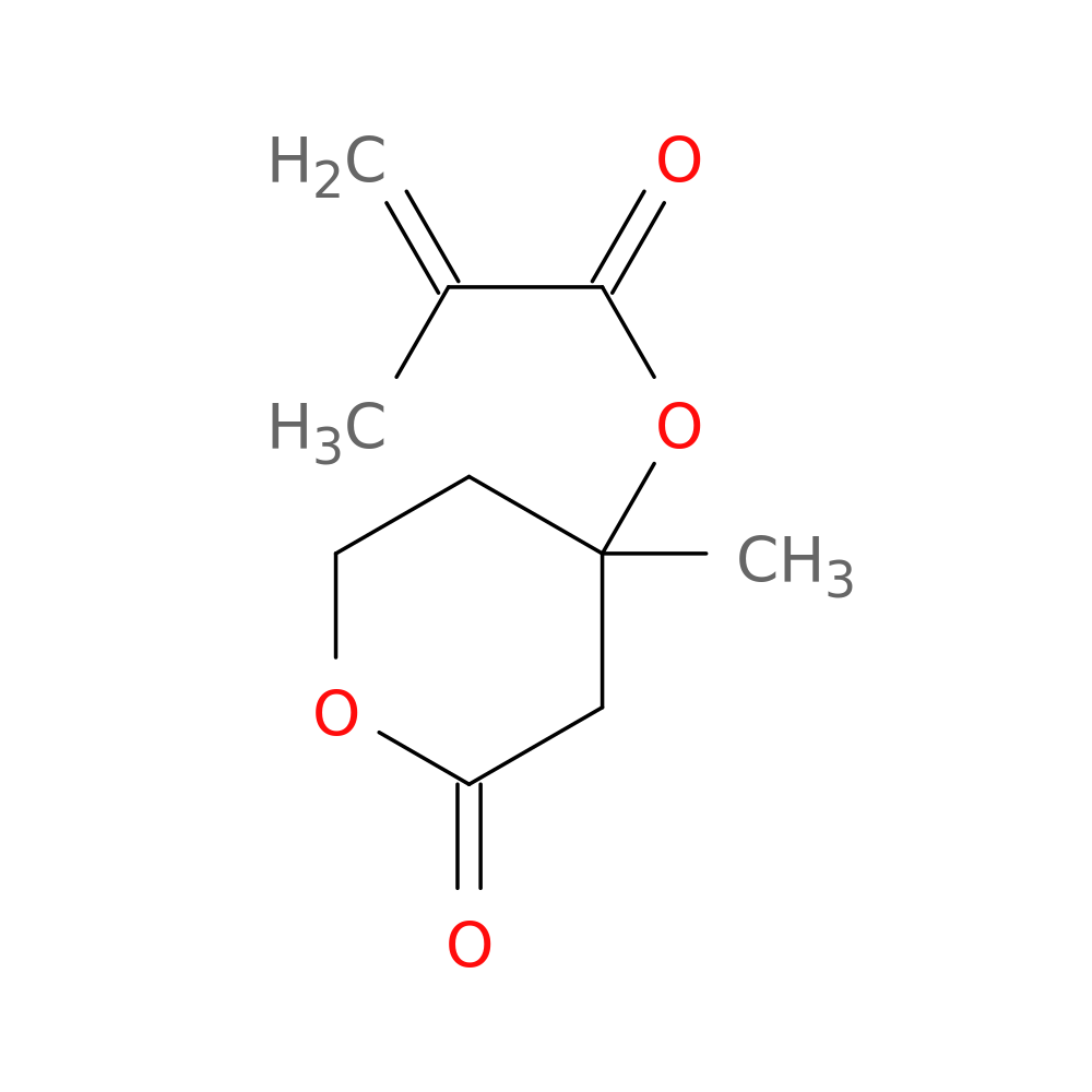 Methacrylic acid 4-methyl-2-oxotetrahydro-2H-pyran-4-yl ester
