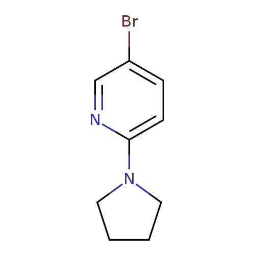 Pyridine, 5-bromo-2-(1-pyrrolidinyl)-