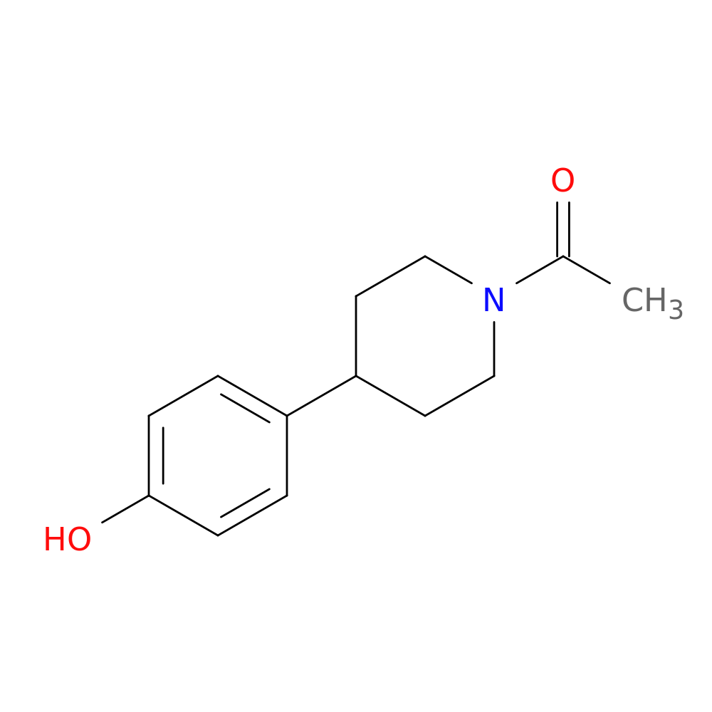 1-(4-(4-Hydroxyphenyl)piperidin-1-yl)ethanone