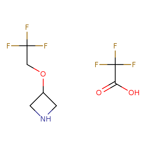 3-(2,2,2-trifluoroethoxy)azetidine, trifluoroacetic acid