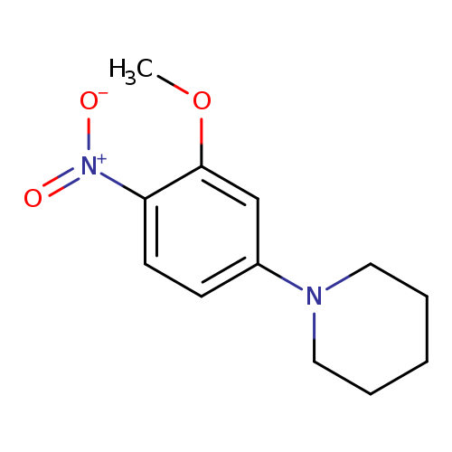 1-(3-Methoxy-4-nitrophenyl)piperidine