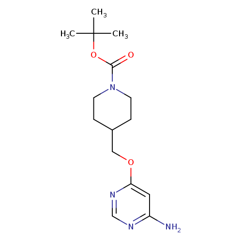 4-(6-Amino-pyrimidin-4-yloxymethyl)-piperidine-1-carboxylic acid tert-butyl ester