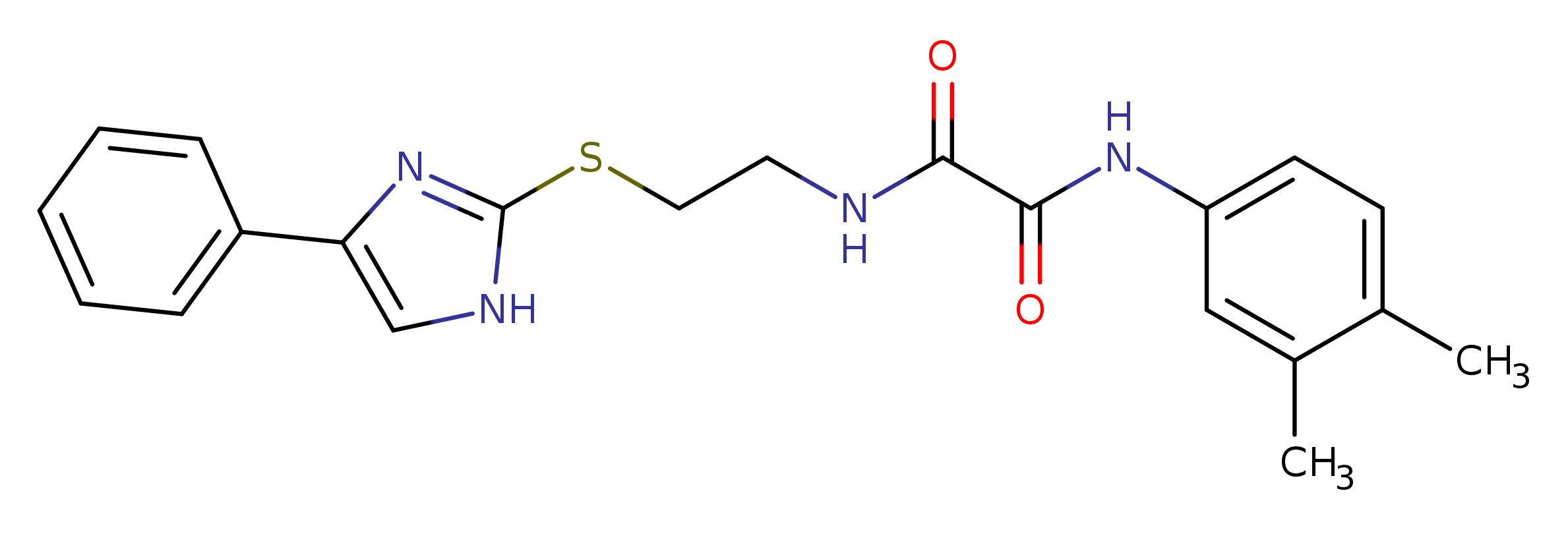 N'-(3,4-dimethylphenyl)-N-{2-[(4-phenyl-1H-imidazol-2-yl)sulfanyl]ethyl}ethanediamide