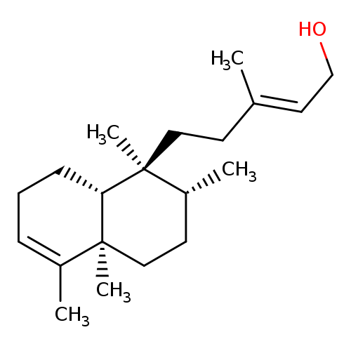 (E)-5-[(1S,2R,4aR,8aS)-1,2,4a,5-tetramethyl-2,3,4,7,8,8a-hexahydronaphthalen-1-yl]-3-methyl-pent-2-en-1-ol