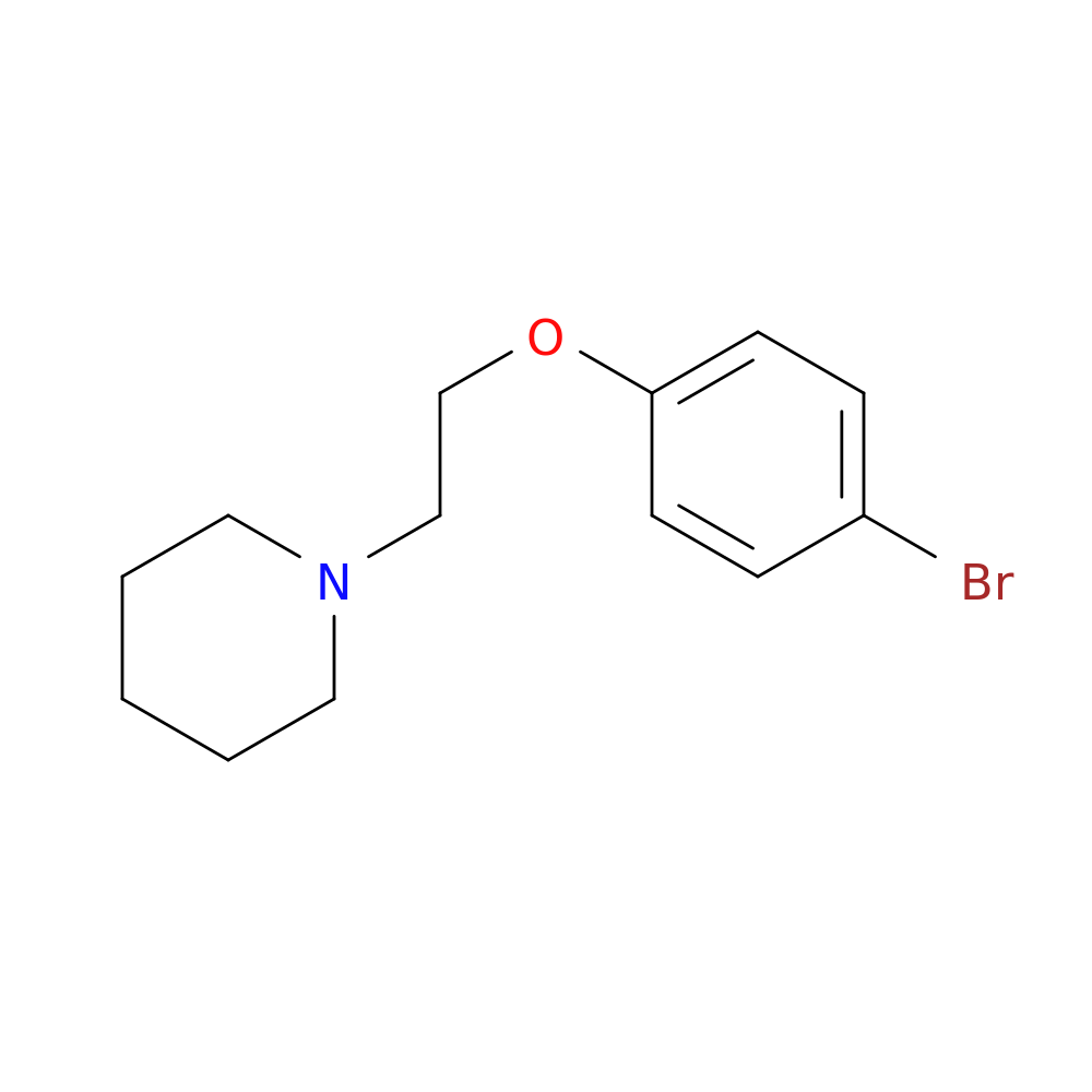 Piperidine, 1-[2-(4-bromophenoxy)ethyl]-