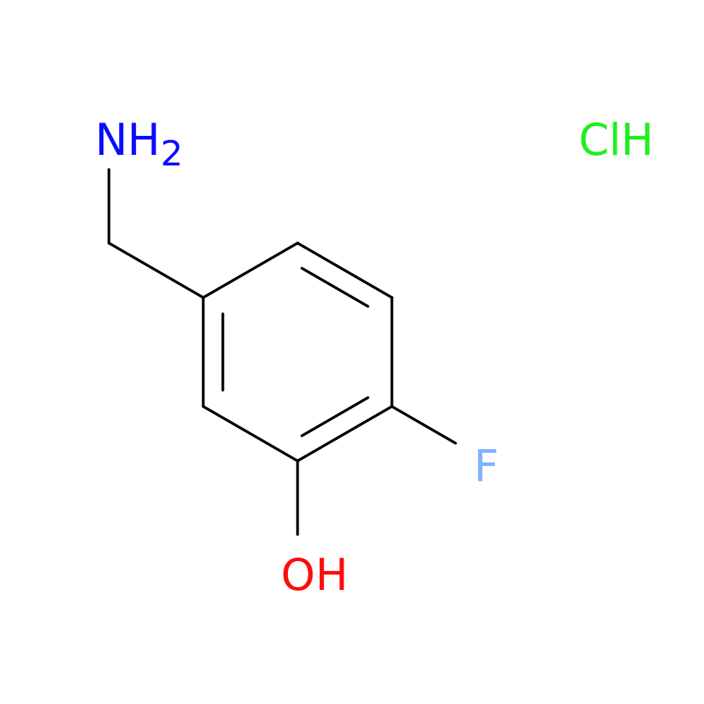 5-(Aminomethyl)-2-fluorophenol hydrochloride
