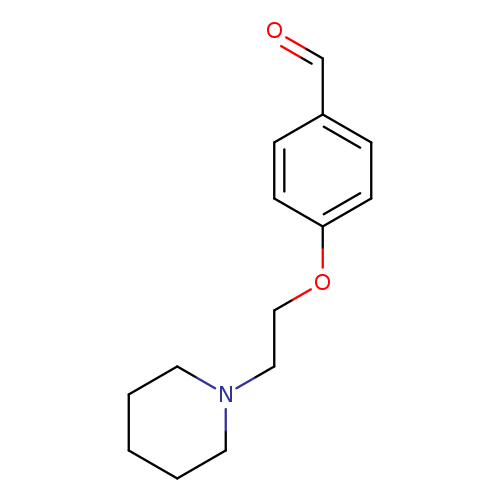 4-(2-(Piperidin-1-yl)ethoxy)benzaldehyde