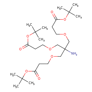 Propanoic acid, 3,3'-[[2-amino-2-[[3-(1,1-dimethylethoxy)-3-oxopropoxy]methyl]-1,3-propanediyl]bis(oxy)]bis-, 1,1'-bis(1,1-dimethylethyl) ester