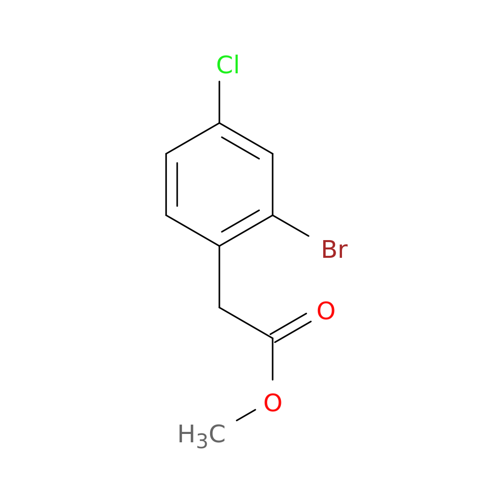 Methyl 2-(2-bromo-4-chlorophenyl)acetate