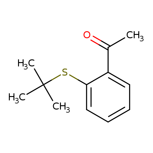 1-[2-(tert-Butylsulfanyl)phenyl]ethan-1-one