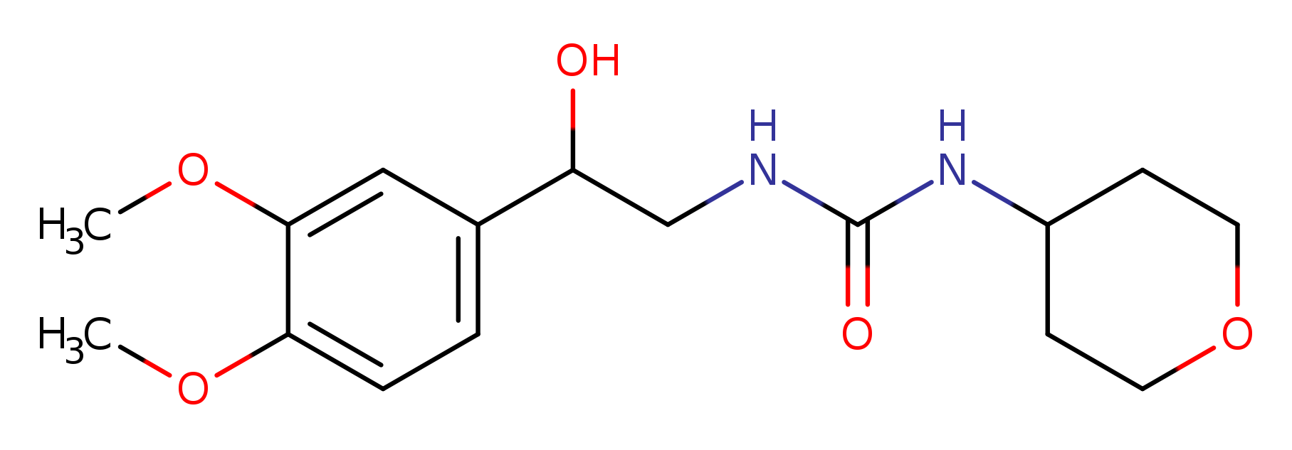 3-[2-(3,4-dimethoxyphenyl)-2-hydroxyethyl]-1-(oxan-4-yl)urea