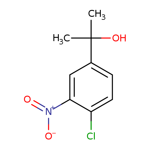 2-(4-chloro-3-nitrophenyl)propan-2-ol