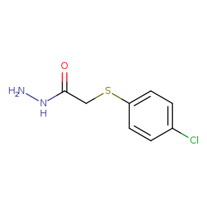 2-[(4-Chlorophenyl)sulfanyl]acetohydrazide