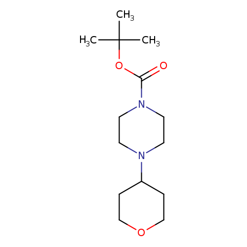 tert-Butyl  4-Tetrahydro-2H-pyran-4-ylpiperazine-1-carboxylate