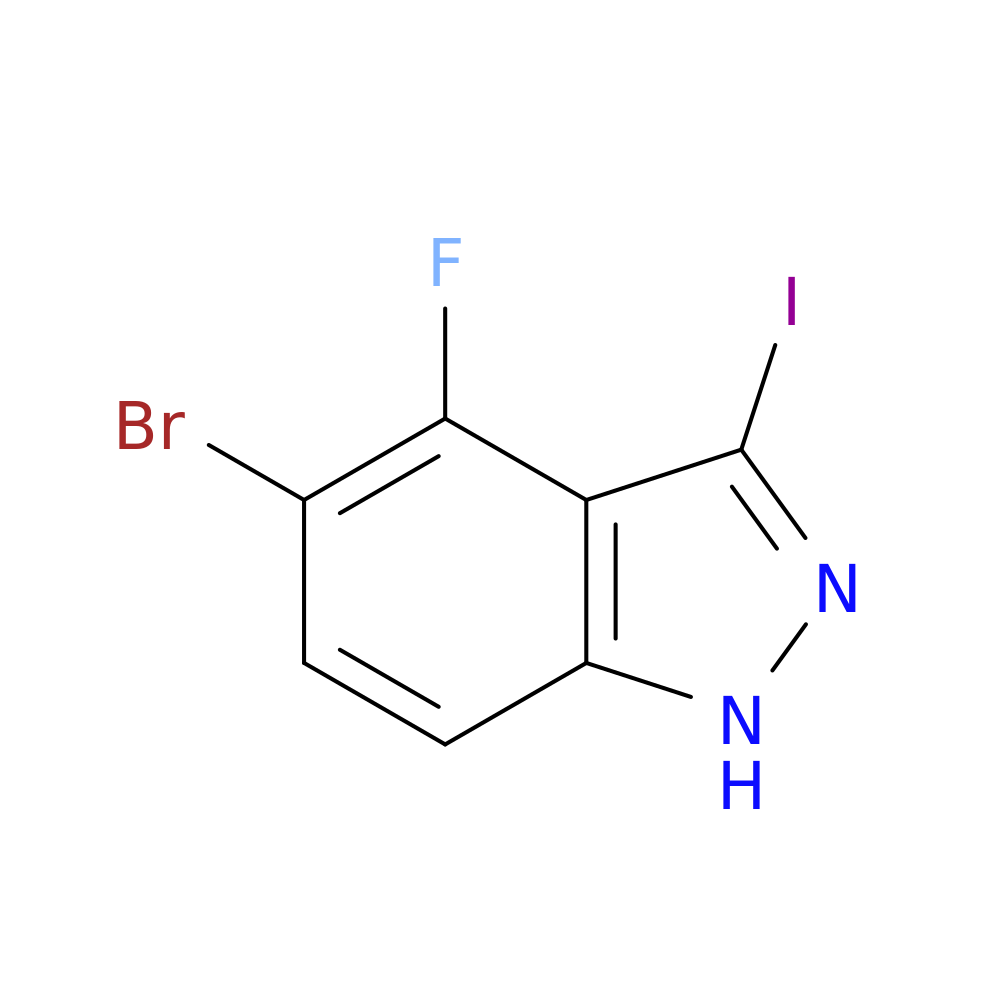 5-Bromo-4-fluoro-3-iodo-1H-indazole