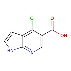 1H-Pyrrolo[2,3-b]Pyridine-5-Carboxylic Acid, 4-Chloro-